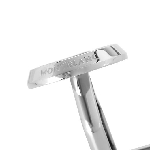 万宝龙MONTBLANC黑色六角形图案袖扣118598【礼物 同价618】
