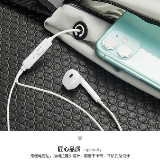 Garberni outdoor running mobile phone carrying artifact men's and women's outdoor multi-functional storage bag waterproof belt arm bag gray compact model