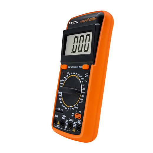 Fluke DT9208A/DT9205A Digitales Multimeter großer Anzeige Anti-Brand-Meter-Temperaturtest Beep automatisch ab 9905 2000 V