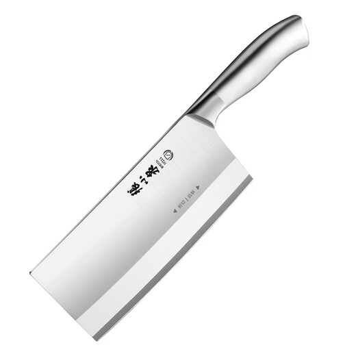 张小泉 刀具菜刀 斩切两用厨房家用砍骨切菜刀切肉切片锋利厨师专用刀 【全钢一体丨宽面利刃】斩切刀