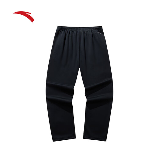 ANTA fleece warm sports pants men's straight sweatpants autumn knitted outdoor running trousers flat casual pants