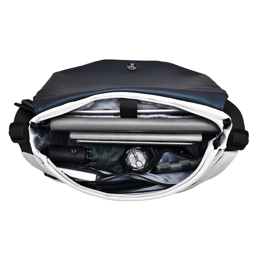 Funktionelle Crossbody -Tasche für Männer und Frauen Umhängetasche Multifunktionale große Kapazität kleiner Umhängetaschen Kontraste Farbportasche Blau Schwarz 1656 Straight Ship vom Ursprung