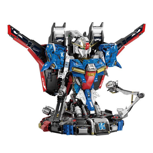 Halbkörper Mecha Warrior Ornamente Kinder Bildung kleiner Partikelbaugruppen Building Blockspielzeug kompatibel mit LEGO V5009 Halbkörper Mecha