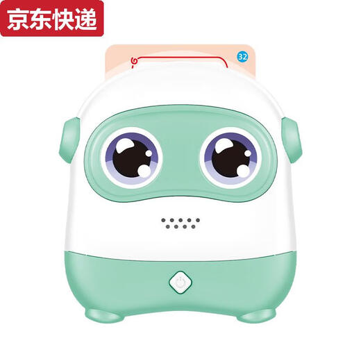 Süße Miaomiao Amazon Aufklärungskarte Frühschulmaschine Kinder Erleuchtung Chinesische und englische zweisprachige Kartenlernmaschine Spielzeug Export Pink 220 Karteninhalte
