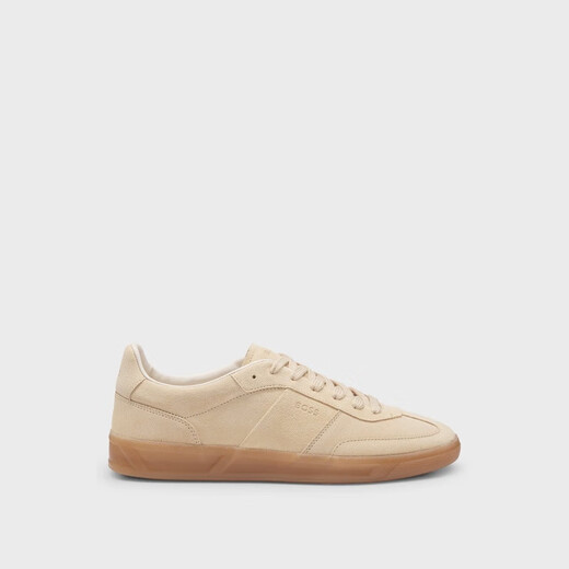Hugo Boss Black Suede à lacets Sneakers avec les détails du logo 50536645_250 35