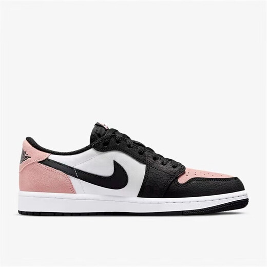 Nike (Nike) Trendy Schuhe Airjordaaj1 Board Shoes Herren Sommer Low Top Atmungsfreies Casual Light Kee-Resistant Sport Basketball Shoes DD1391-602 Retro White und Red 40.5