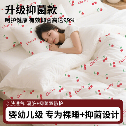 MUJI Einwegbett vierteilige Bettlaken, Bettbezüge, Quiltabdeckungen, Kissenbezüge, dreiköpfige, mit Schmutz getrennte Hotel-Set, neu verbesserte, verdickte antibakterielle Doppel-Vier-Tiefe-Set * 5 Packs