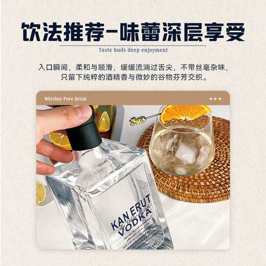 Louis Massini Vodka imported from Russia 40 foreign wines for self-drinking, any mixology, gifts, dinners, tipsy famous wines 500mL 1 bottle