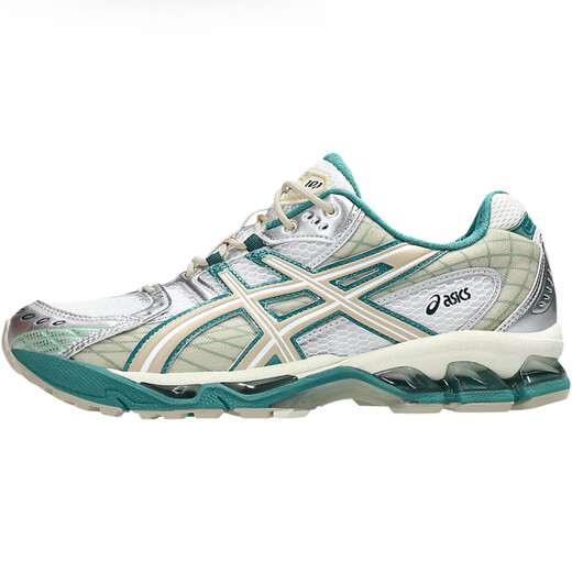 亚瑟士（ASICS）Gel-Nimbus 10.1白绿休闲跑步鞋1203A543-102 1203A543-102 42