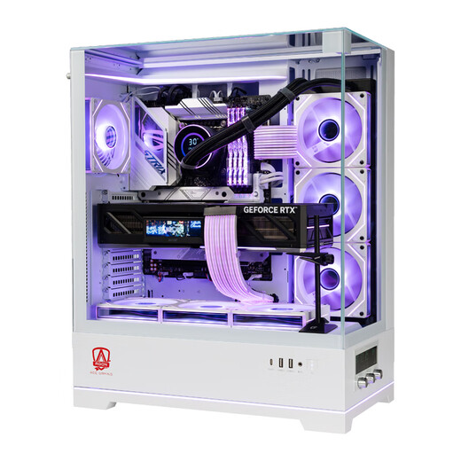 AOC Intel 24-core 13th generation i9 13900+NVIDIA AI professional card RTXA5500/RTXA5000 16G desktop computer graphics film and television design live broadcast e-sports host configuration four 24-core 13th generation i9+RTXA5000 16G computer host + five-year warranty AI computing power丨esports丨live broadcast丨design