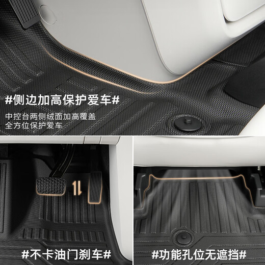 Yousou adapted to 25 Buick GL8 Luzun Exclusive Foot Pad GL8 Luzhang Energy PHEV653T652TES28T Full Inclusive Single Layer] Front Co-pilot TPE Full Surround Buick GL82010-2019 Model 28T25s