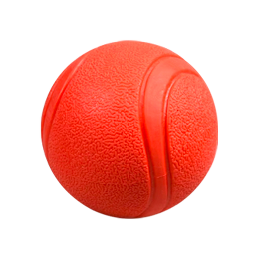 Zanpet dog toy ball, bite-resistant and molar-resistant elastic ball, Teddy self-pleasure and boredom relief, solid rubber ball for pet training
