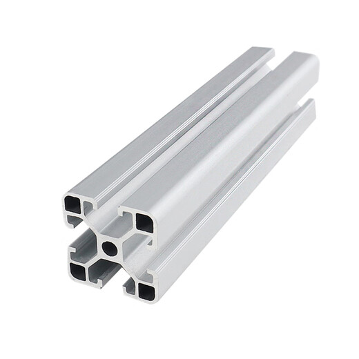 Il jiagong européen standard national standard industriel profil en aluminium sable blanche électrophorétique 4040 Silver blanc électrique sable de sable de sable de sable de montage National standard 6630lz angle droit sable blanc