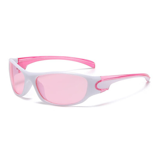Millennium Style Y2K Grüne Sonnenbrille weibliche Persönlichkeit Punk heißes Mädchen Retro kleiner Rahmen INS Europäische und amerikanische Internet Promi Sonnenbrille Männer C1 Schwarzer Rahmen grau Film