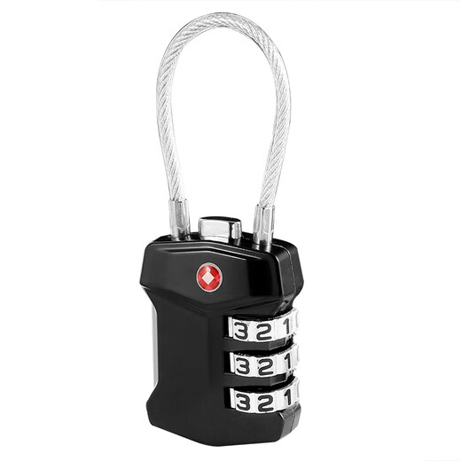 Auburn Cable Calage de mot de passe verrouillage de mot de passe bagage Backpack Lock Armoire de verrouillage Lock Diron verrouillage G102