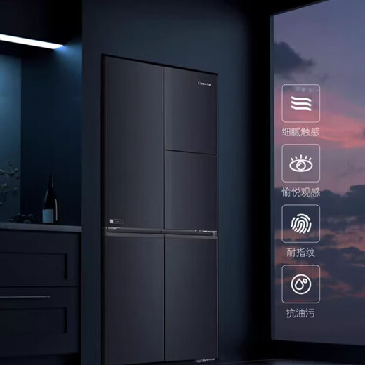 Casarte 506L ultra-thin embedded automatic ice maker air-cooled frost-free first-class energy efficiency large capacity bar home refrigerator refrigerator 506 liters + 10-year extended warranty card for the entire machine