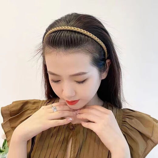初构想热卖甜美百搭发箍女洗脸防滑发捆刘海碎发发夹发饰SN6331SN6621 黑色+绿色【优雅 梦幻】