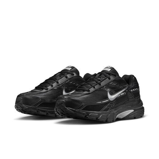 耐克（NIKE）官方INITIATOR男子运动鞋秋季复古跑鞋风透气缓震IB4595 001黑/金属银/黑/暗烟灰 46