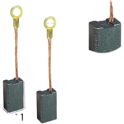 Mihong 43 wired carbon brush 7X11 6.3X11 angle grinder aircraft drill dust mixer electric saw carbon brush. The price is 1 payment. 7X11 wire insertion wide slot top outlet 1 payment