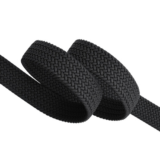 JEEP belt men's punch-free pin buckle canvas woven high elastic trousers belt is a practical birthday gift for boyfriend and husband