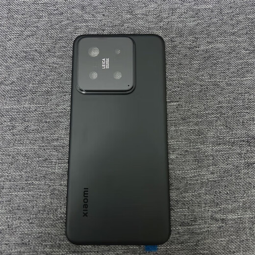 LZQLY is suitable for Xiaomi 14 original back cover, pure original after-sales disassembly, Mi 14pro original glass mid-frame headphones with Xiaomi 14 black (with frame lens)