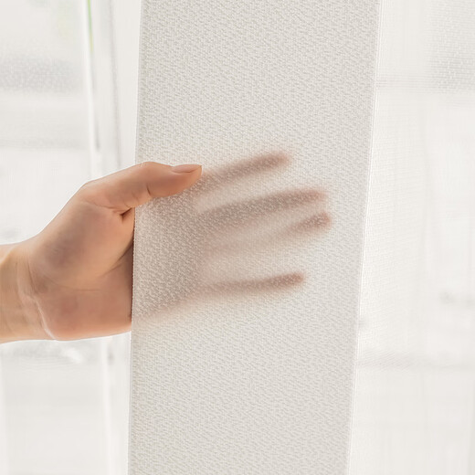 Shantou Lincun thickened electric dream curtain new curtain curtain vertical blinds vertical curtain living room balcony manual intelligent voice star style wide dream white size customization