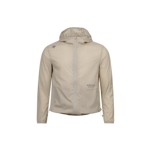 DESCENTE HEUT-UN AUTRÉE Authentic Series Outdoor Sun Protection Skin Veste Logo Veste imprimée Veste hommes et femmes noires 100