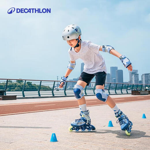 Decathlon children's adjustable, safe and comfortable roller skates for space travel, essential for physical education classes 4663371