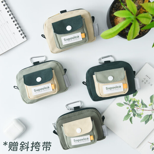 Mini -Bag Girls, Jungen, Münzbrieftasche, Kartenbeutel, Kopfhörer, Ausweisbeutel, Münzbeutel, Schulbeutel, Anhängergeschenk Zy Brown transparent Plüschquadrat -Aufbewahrung (neues Produkt