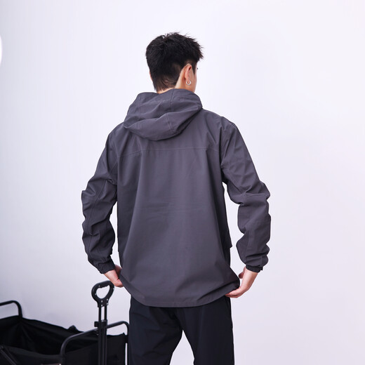 Columbia哥伦比亚外套男户外2025春夏新品夹克徒步外套防水冲锋衣XE4839 011 /黑色 S /170/92A