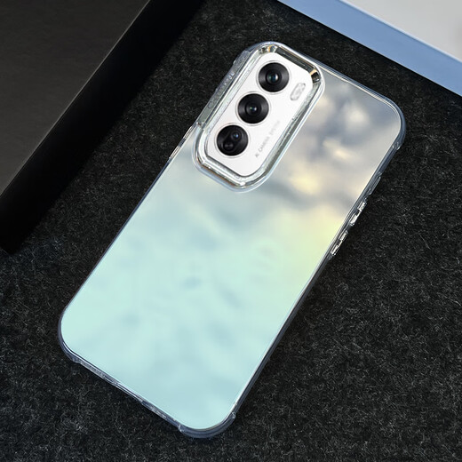 Это нормально? Применимо к корпусу мобильного телефона Opporeno13 Reno12 Новый защитный корпус с гофрированным водой Reno11/10 Light Hole Lens Reno9/8/6 Творческая личность с твердым цветом предотвращает выпрыгнутую воду.
