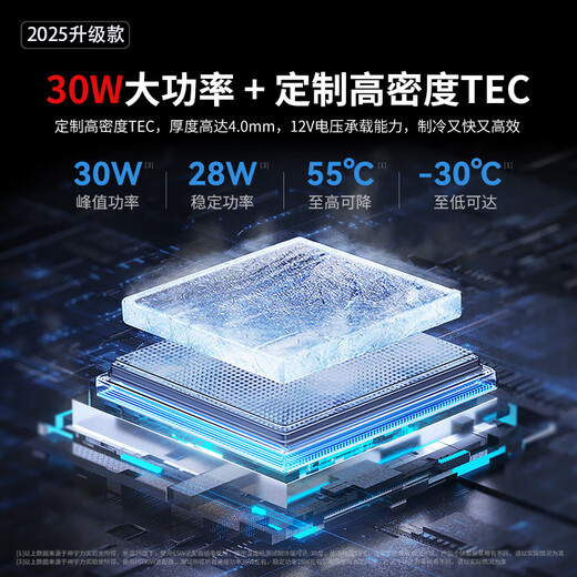 Hui Jingxi [Live E-Sports Must-30c] Mobile Handy mit Wassergekühlter Kühler stiller Magnetpatch Apple Black Hai Android Tablet Halbleiter E-Sport-Level-Kühlartifact [-30c] Kein Ladekopf