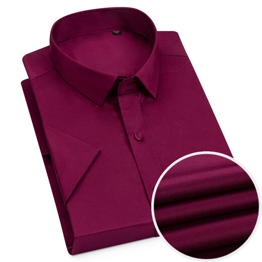 
CEO Yageor 2025 summer new style for men's middle-aged and young lapels for business multi-color non-scalding and anti-wrinkle fashion trend short-sleeved DX6624 38