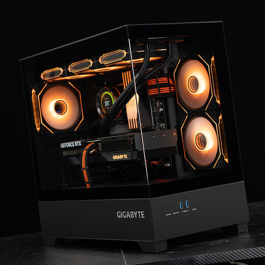 Gigabyte U7 265KF/5070ti/RTX5080 graphics card computer game assembly computer desktop family bucket sea view room diy complete machine configuration optional three 285K/32G/1T/RTX5070Ti
