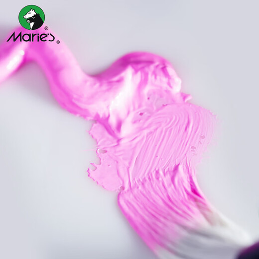 荣宝斋马利Marie果冻颜料水粉套装初学者高考专用新款 687熟褐 100ml补充装