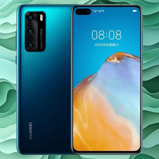 Huawei (HUAWEI) P40 Kirin 990 processor NFC full Netcom 5G mobile phone 50 million Leica three-camera 32 million front-facing beauty selfie phone p40 black 8GB+128GB/all Netcom 5G package 1 third-party screen