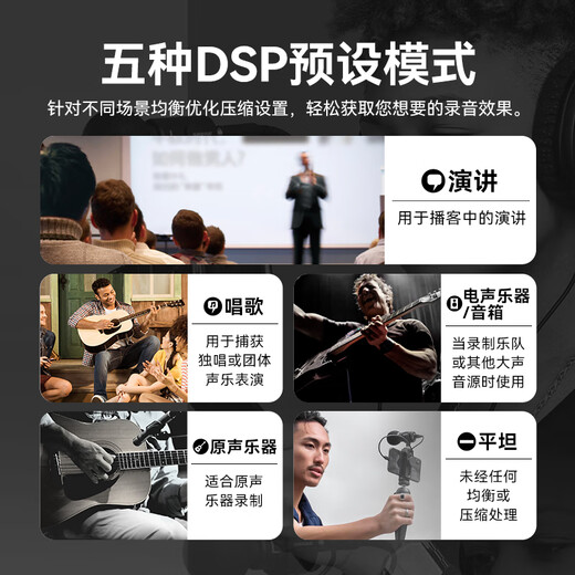 SHURE MV88+ digital stereo condenser microphone Vlog outdoor live broadcast stage performance anchor directional gun radio interview karaoke recording mini microphone MV88+ official standard comes with accessory package