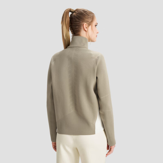 迪桑特（DESCENTE）WOMENSTRAINING针织运动立领夹克女款 RD-RED M