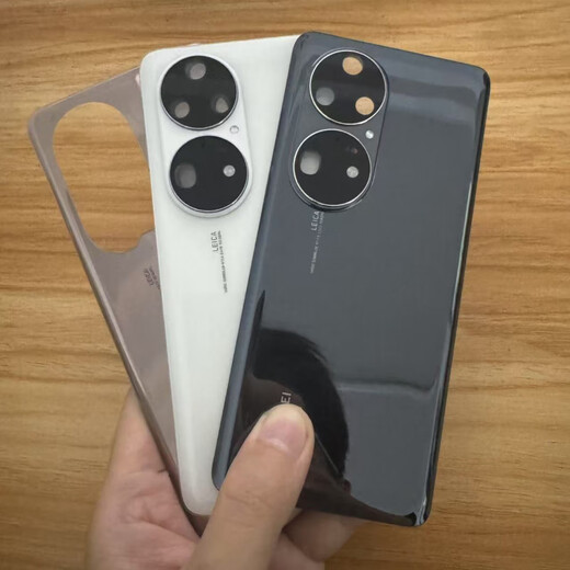 Huawei (HUAWEI) is suitable for Huawei original mobile phone glass back cover P50 disassembly seamless battery cover rear screen P50Pro (black) glass back cover shell x with frame lens