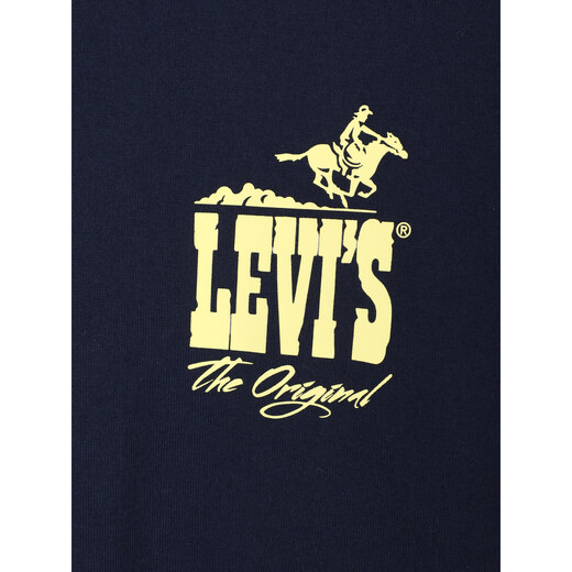 李维斯（Levi's）男士休闲时尚T恤A9221-0001 藏青 S