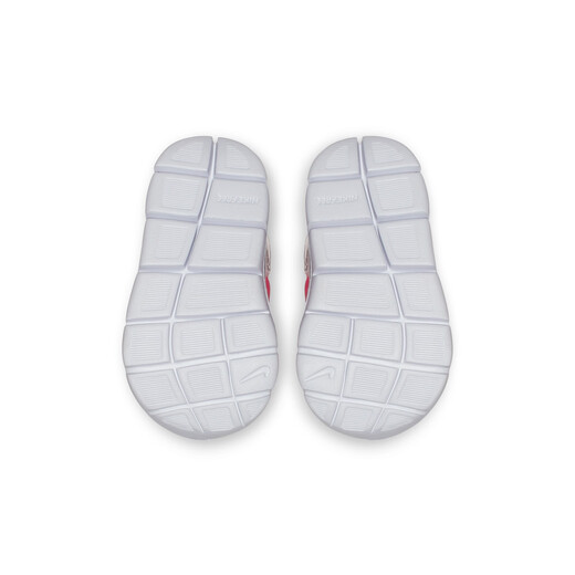 Nike (Nike) Offizielle Raupe für Jungen und Mädchen Dynamo Free Baby und Kinder leicht anzugreifen und Sportschuhe CI1188 686 mittelgroßes Weichpulver/transparentes Pulver/Platin/Metallic Silver 27