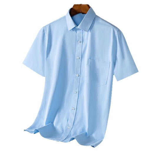 TJQ High-Ded 2025 Summer de manga corta de manga corta para hombres de manga corta de mediana edad y solapa de moda joven de mimbreque de bolsillo de bolsillo real DX6629 DX6629 m /165 [peso recomendado] 100-120Jin [Jin equivale a 0.5 kg]