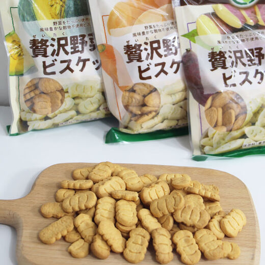 Petio日本Petio派地奥狗狗零食无谷蔬菜饼干红薯南瓜胡萝卜味训犬120g W13562红薯 120g 1包