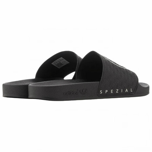 阿迪达斯 （adidas）ADILETTE 防滑耐磨休闲时尚一字拖鞋 男女同款 黑色 黑色 40.5