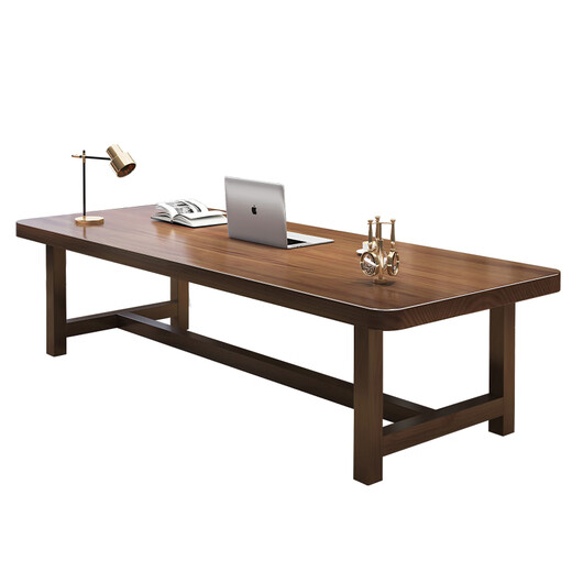LISUO solid wood multi-person large desk home de-living room reading table conference table 180 single table