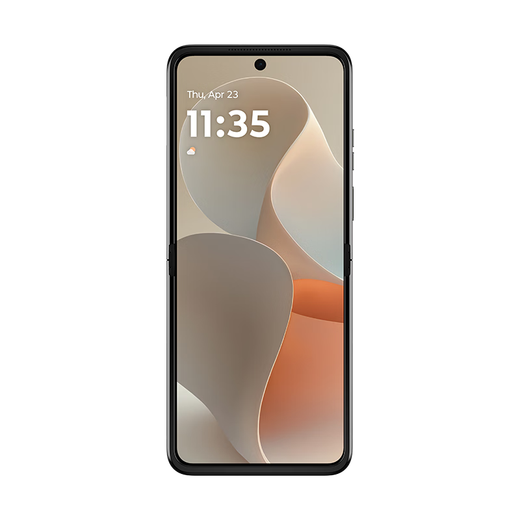 Motorola moto razr 60 sixth generation folding screen 600,000 times folding certification marshmallow white 12GB+256GB official standard configuration