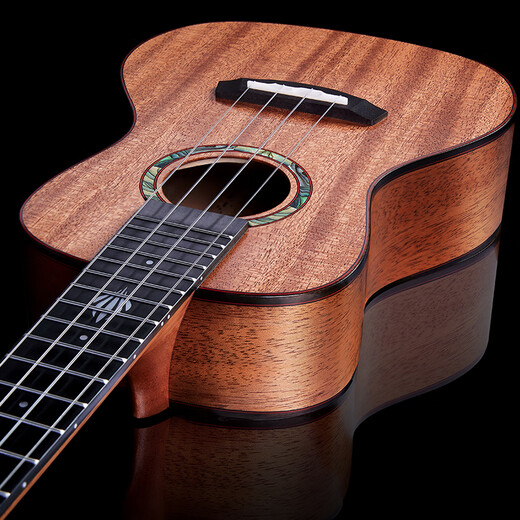 Ajima AJIMA Full Single Mahogany Ukulele Small Guitar Beginners Male Student Adult Female Uklili A3 23-inch Log Color A3 Full Single Matte