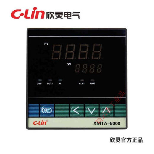 欣灵智能温控仪XMTA-5000 5211/ 5212 /5511/5512/5011/5012/5 XMTA-5211 K 400℃ 继电器