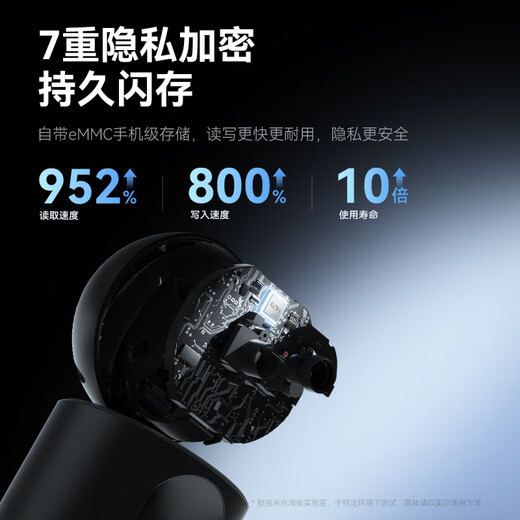 Huawei Smart Selection Hongmeng Smart Selection 10 million dual-camera surveillance camera for home 360-degree blind angle with night vision panoramic Puffin indoor home security baby pet caregiver Dual Sparrow Max