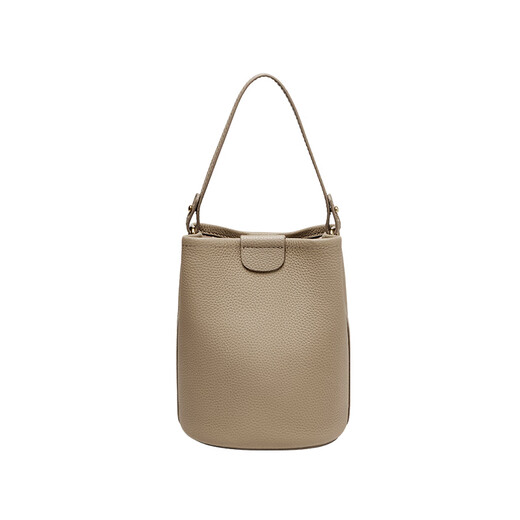 Nalandu Bag Women's 2025 Nouveau sac de seau Bodet Women's Fire Commuter beau Single épaule Crossbody Bag Sac pour femmes Elephant Gray_ [Cowhide] [+ Wife + Besttie + Women